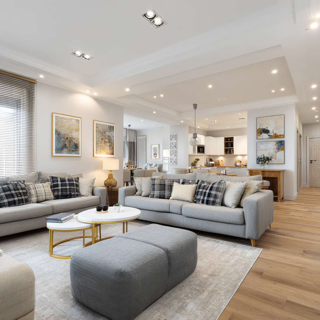 Common room gathering space at New Dawn Behavioral in Moreno Valley, California